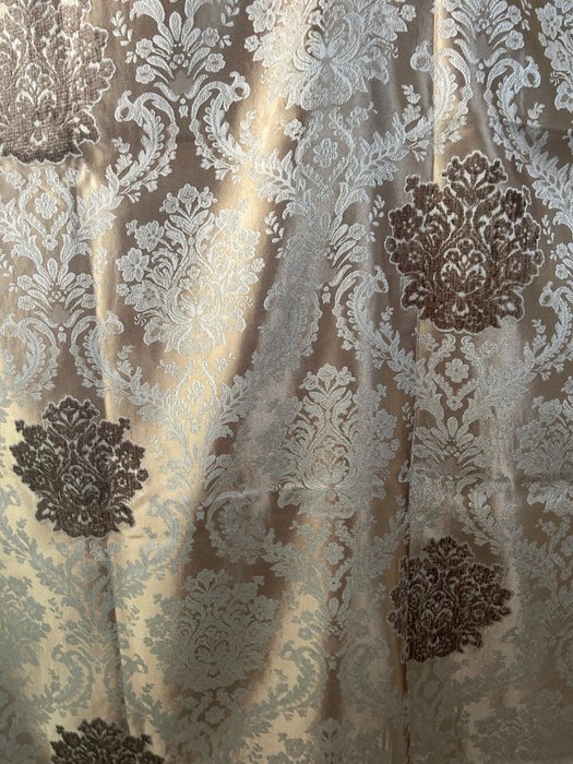 prestigious san leucio damask fabric - gold - Upholstery fabric  - 280 cm - 280 cm