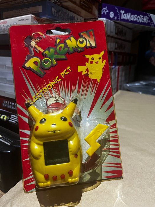 Pikachu V-Pet Pokémon electronic pet - pikachu tamagotchi - no license -  V-Pet (10) - In original box - Catawiki