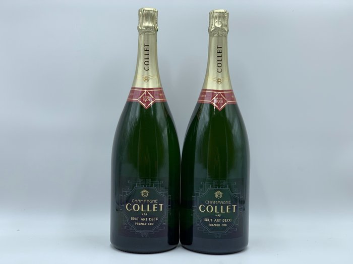 Collet, Art Deco - 香檳 - 2 馬格南瓶 (1.5L)