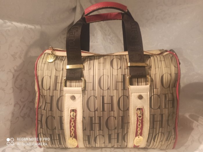 Sold at Auction: Carolina Herrera Brown Tote Bag