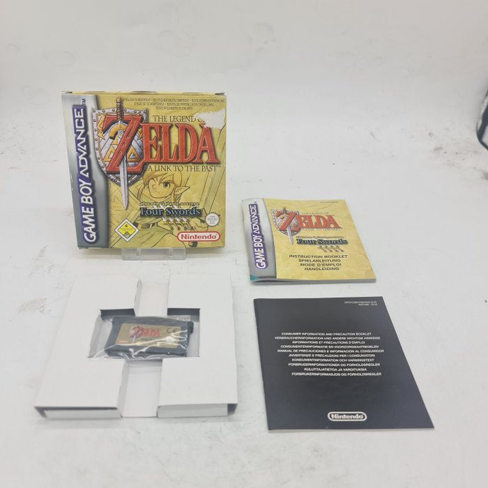 Nintendo - Game Boy Advance The Legend of Zelda a link to the past FOUR SWORDS - 電動遊戲 - 帶原裝盒