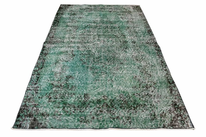 綠松石復古-乾淨如新 - 小地毯 - 185 cm - 110 cm