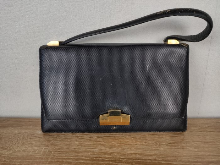Hermès - Trés rare! sac lido, noir, vintage Handbag - Catawiki