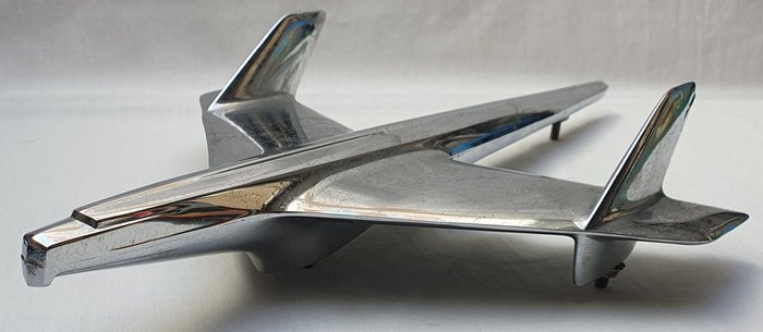 Embleem/mascotte/kenteken – Auto mascotte Bel Air 1956 – Art Deco Jet Plane – Chevrolet – 1950-1960