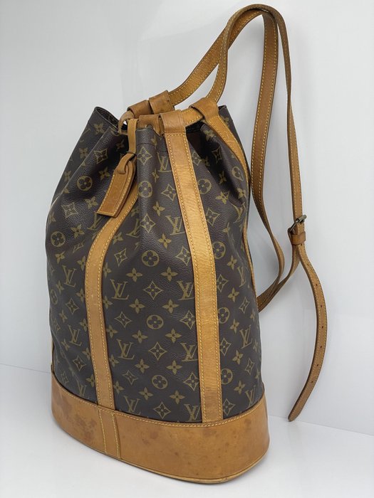 LOUIS VUITTON Monogram Randonnee GM Backpack Bag