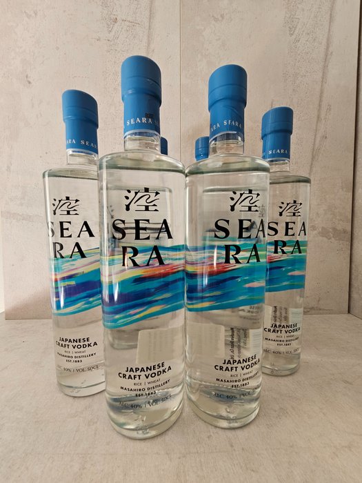 Seara - Japanese Craft Vodka - 50 cl - 6 flaskor