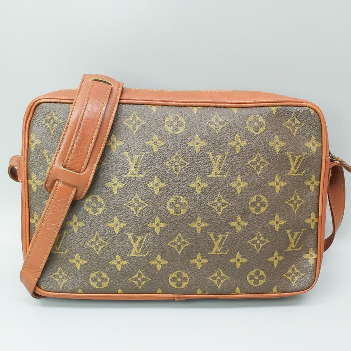 Brown Louis Vuitton Monogram e Crossbody Bag