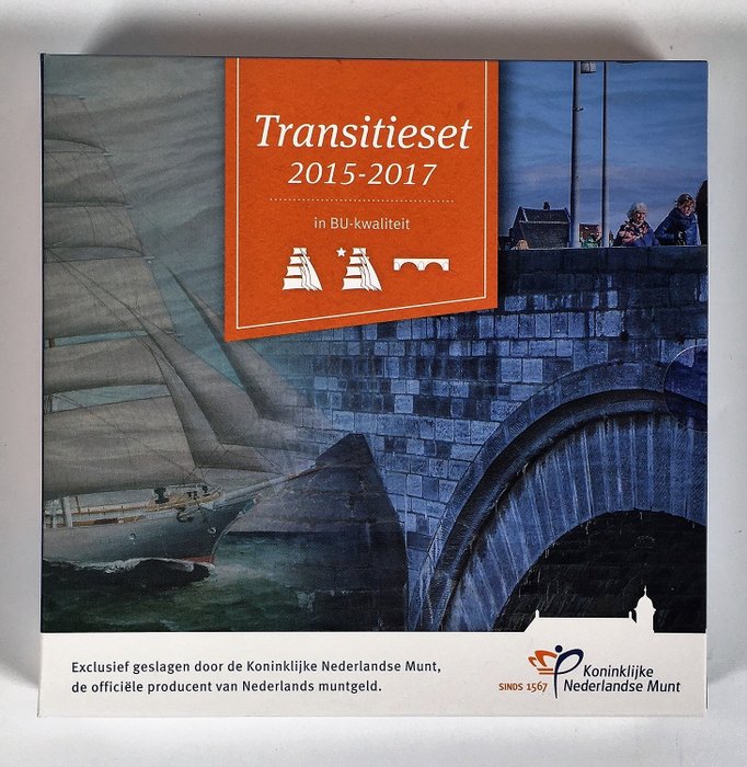 Alankomaat. Year Set (FDC) 2015/2017 ''Transitieset"  (Ei pohjahintaa)