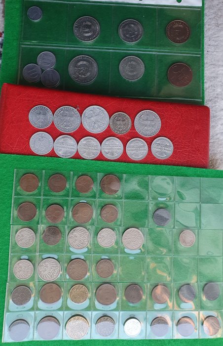 Germany. Collection of coins 1875 - 1985