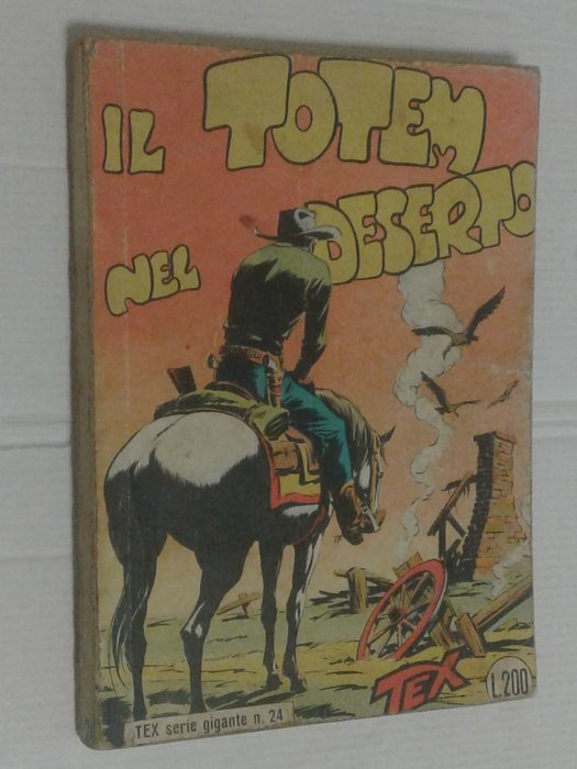 Tex n. 24 serie 1/29 - "Il totem nel deserto" - 1 Comic - 第一版