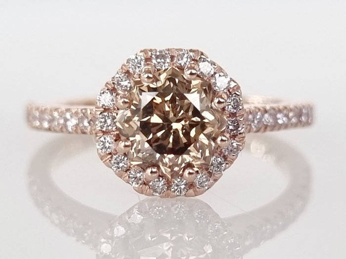 Cocktail-ring -  1.57 tw. Diamant 