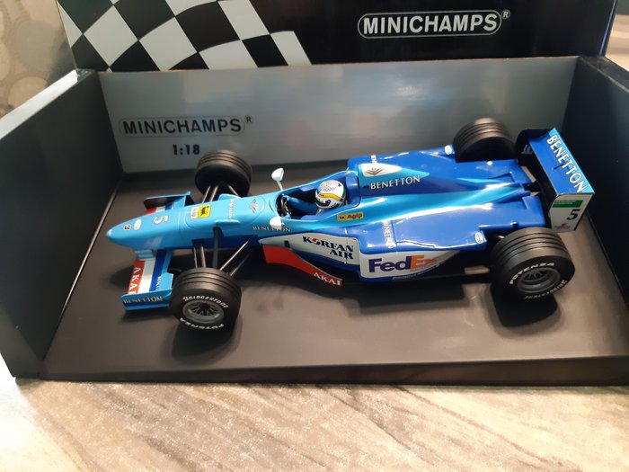 MiniChamps 1:18 - 1 - Model sports car - Benetton F1 B198