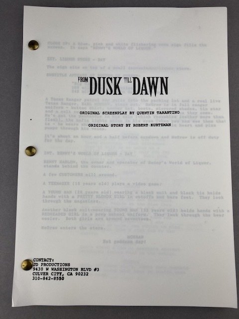 From Dusk Till Dawn (1996) - Harvey Keitel, George Clooney and Quentin Tarantino - Miramax Films