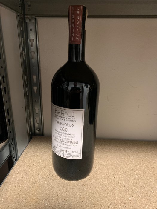 2018 Giovanni Canonica, Paiagallo - 巴羅洛 - 1 馬格南瓶(1.5公升)