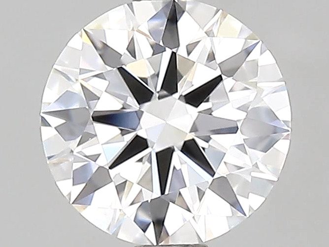 1 pcs Diamant - 1.25 ct - Brillant - D (farblos) - IF (makellos), *3EX*
