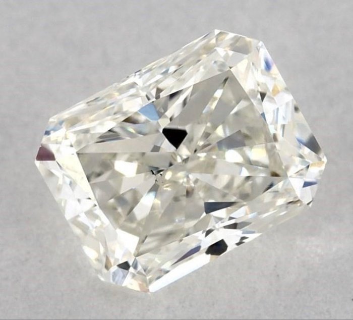 1 pcs Gyémánt - 0.70 ct - Radiant - G - VS2