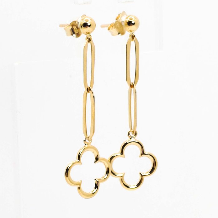 No Reserve Price - Earrings gold 