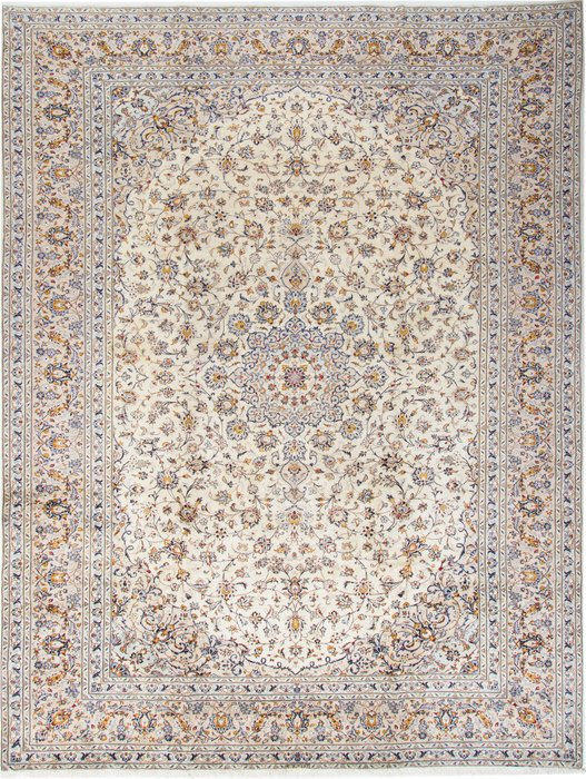 Kashan Kork signiert - Teppich - 400 cm - 300 cm