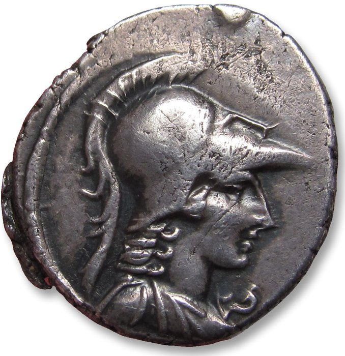 Rooman tasavalta. C. Considius Paetus. Denarius Rome mint 46 B.C.