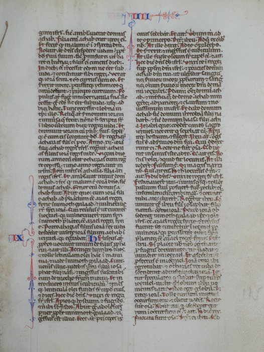 Anoniem - Original Manuscript from a Latin Bible - [France - ca. 13th century] - 1250