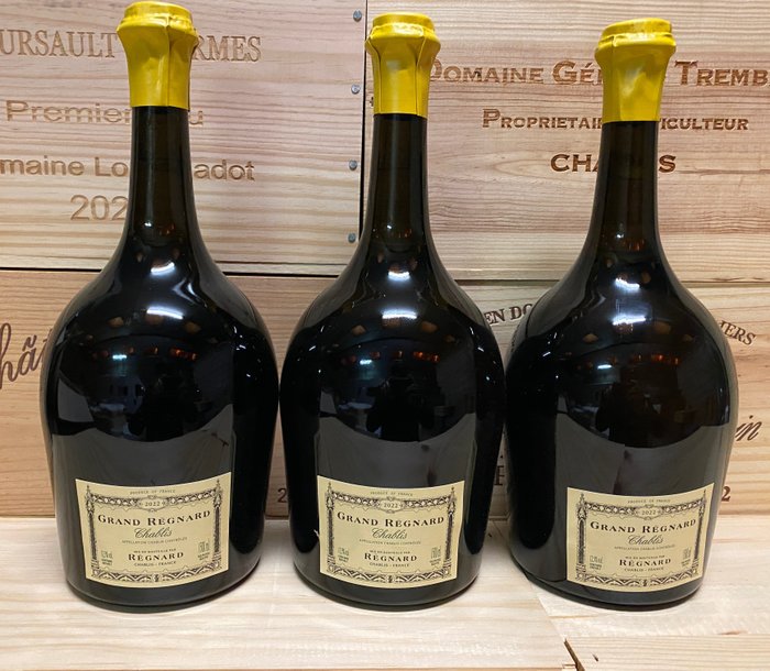 2022 Grand Regnard de Ladoucette - Burgundia, Chablis - 3 Magnum (1,5l)
