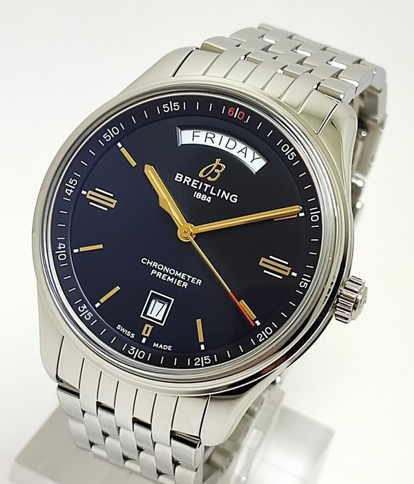 Breitling - Premier Chronometer Day/Date - A45340 - Mężczyzna - 2011-obecnie