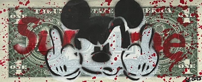 WhyCreationz (XX-XXI) - Dollar Art - Mickey x Supreme x Fuck Buck