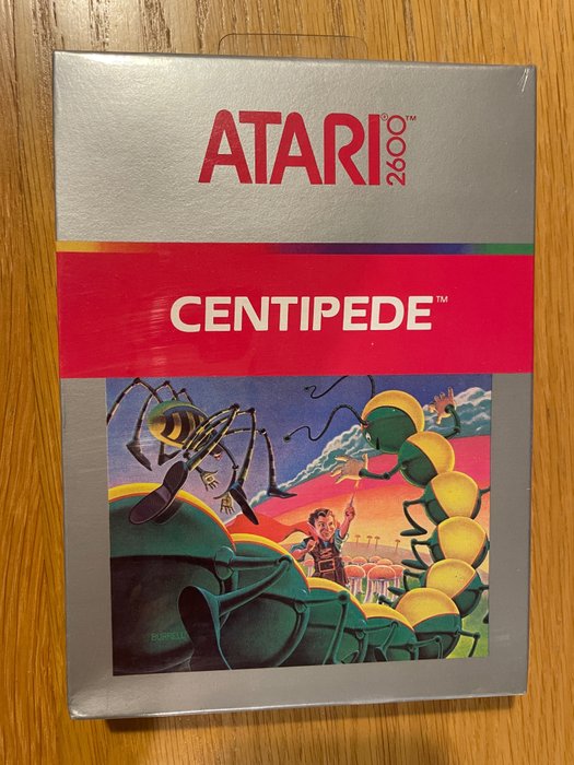 Atari - 1987 Original Factory Sealed Atari 2600 CENTIPEDE - Videospilkassette (1) - I original forseglet æske