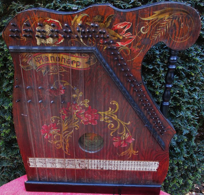 Piano Harp -  - Alpine zither (harp zither) - Germany