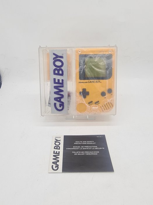 Nintendo Nintendo Gameboy - Play It Loud Edition - Original Hard Box - Banana Jim Yellow Edition - Donkey - Setti jossa videopelikonsoli ja pelejä - Alkuperäispakkauksessa