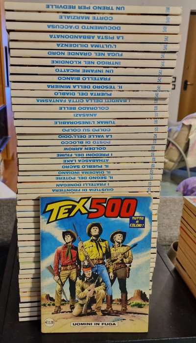 Tex nn. 500/599 - Sequenza completa - 99 Comic - Első kiadás