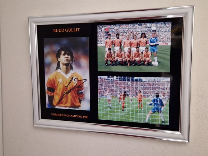 Netherlands 1988 - Mistrzostwa Europy w piłce nożnej - Ruud Gullit - 1988 - Photograph 