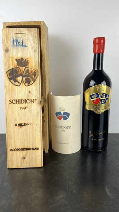 1997 Jacopo Biondi Santi, Schidione "III Millennio" Riserva - 1 馬格南瓶(1.5公升)