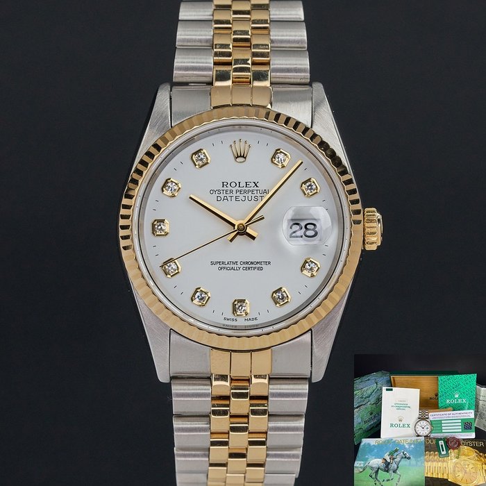 Rolex - Datejust - 16233 - Unissexo - 1996
