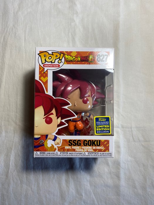 Funko Pop!  - Puppe - #827 Goku SSG limited edition