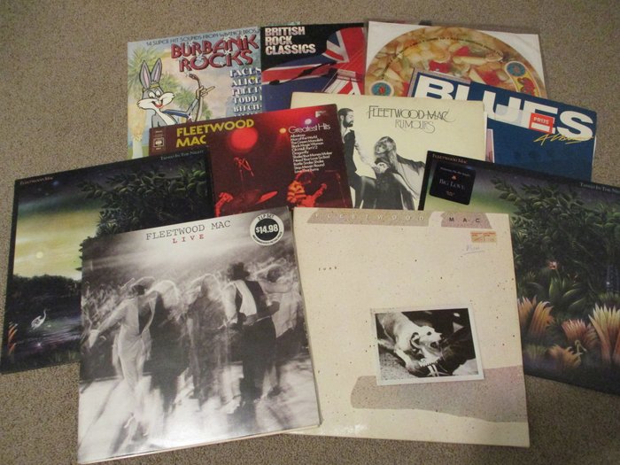 Fleetwood Mac - LP Collection - Vários títulos - 2 Álbuns LP (álbum duplo), LPs - 1972/1987