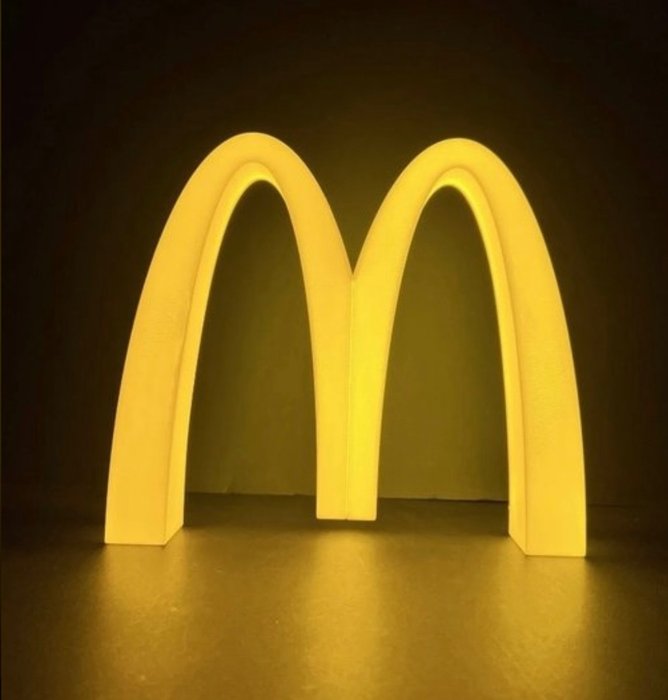 Macdonalds - Lámpa (1) - PLA