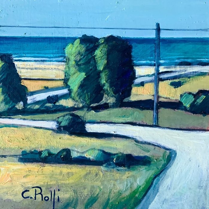 Claudio Rolfi (1960) - Strada al mare