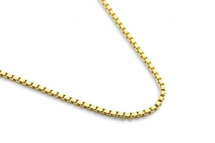 Zonder Minimumprijs - Halsketting - 18 karaat Geel goud