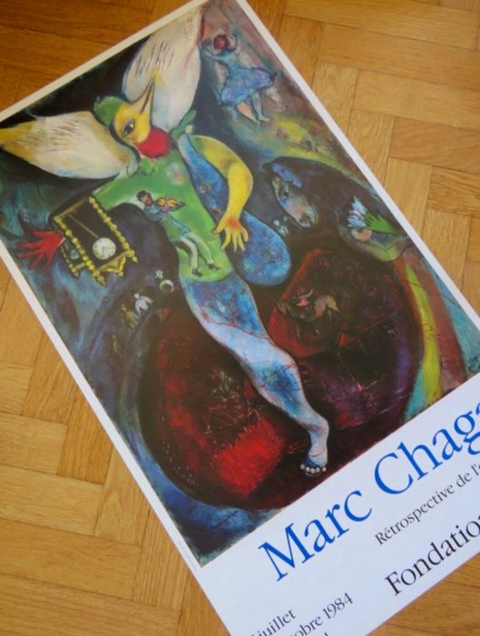 Marc Chagall, after - 1984 expositie Saint Paul FR.