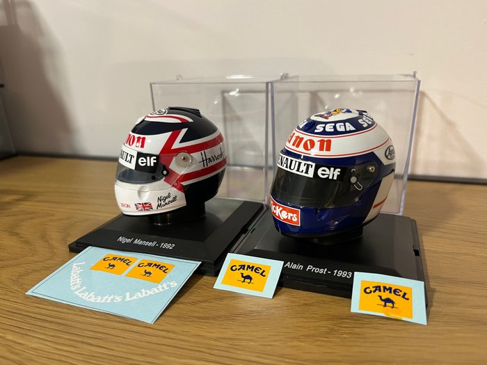 Spark 1:5 - Coche de carreras a escala  (2) -Pack World Champion F1 Nigel Mansell 1992 and Alain Prost 1993 - Canon Williams Renault Team