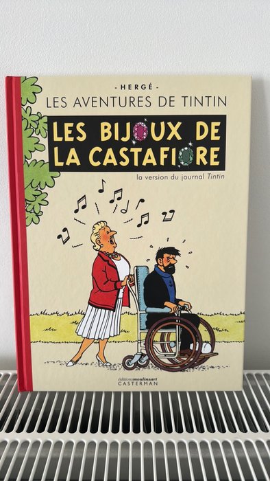 Tintin - Les bijoux de la Castafiore - Version du journal Tintin - Avec cachet du premier jour (1er octobre) - 1 Album
