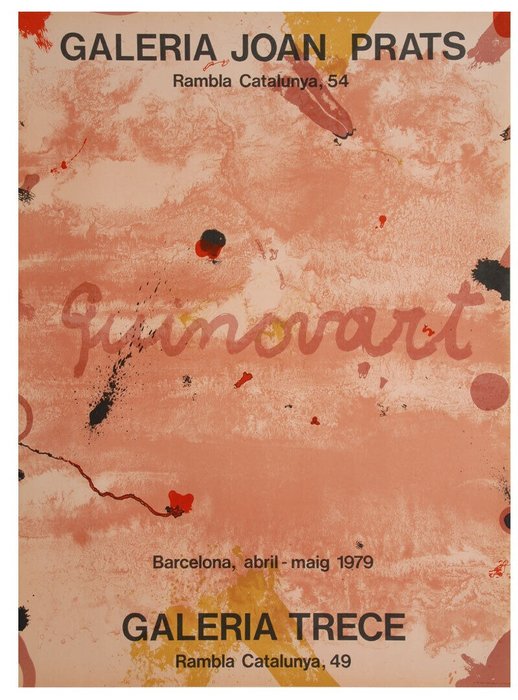 Josep Guinovart (after) - Ausstellungsplakat Galerie Joan Prats - 1970er Jahre