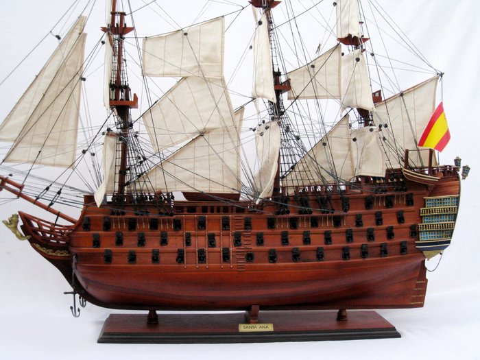 Santa Anna (1784) Not to scale - 1 - Model ship