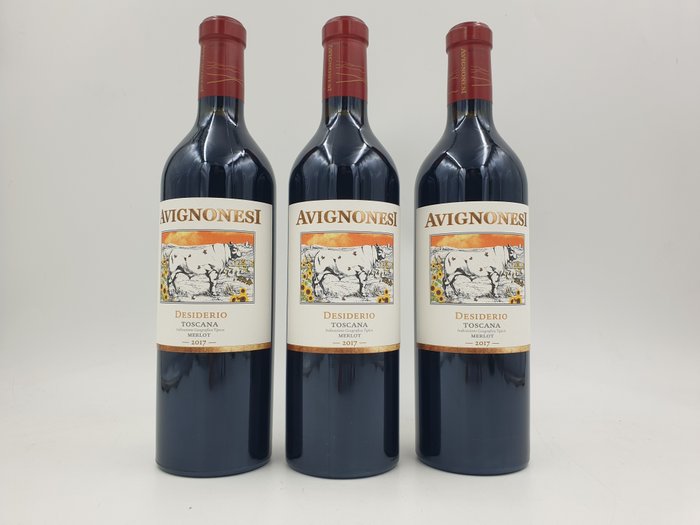 2017 Avignonesi, Desiderio - 托斯卡納 - 3 瓶 (0.75L)