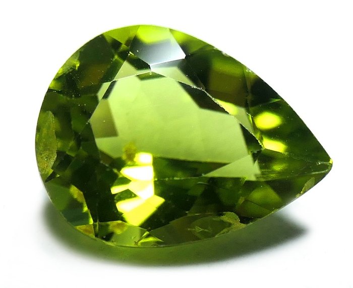 2,48 ct – Leuchtender grün-goldener Peridot – kein Mindestpreis - 2.48 ct