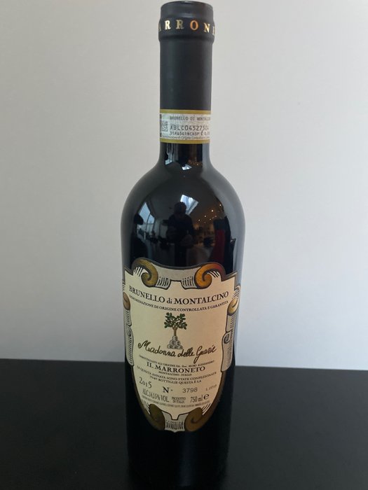 2015 Il Marroneto, Madonna delle Grazie - Brunello di Montalcino DOCG - 1 Bottle (0.75L)