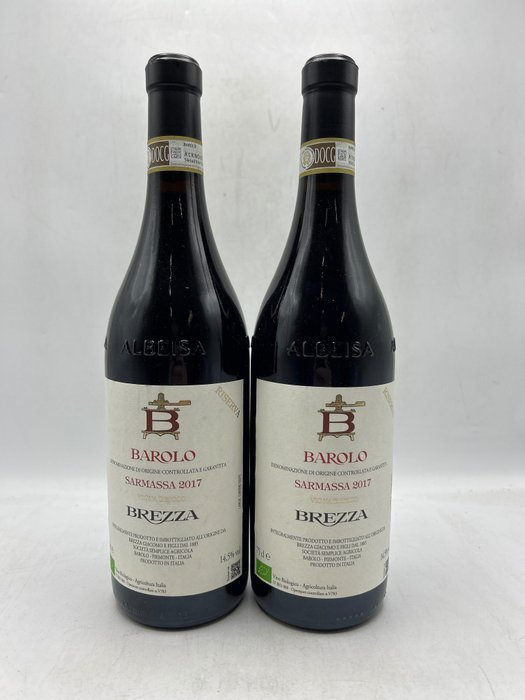 2017 Brezza Barolo Sarmassa, Vigna Bricco - 巴罗洛 Riserva - 2 Bottles (0.75L)