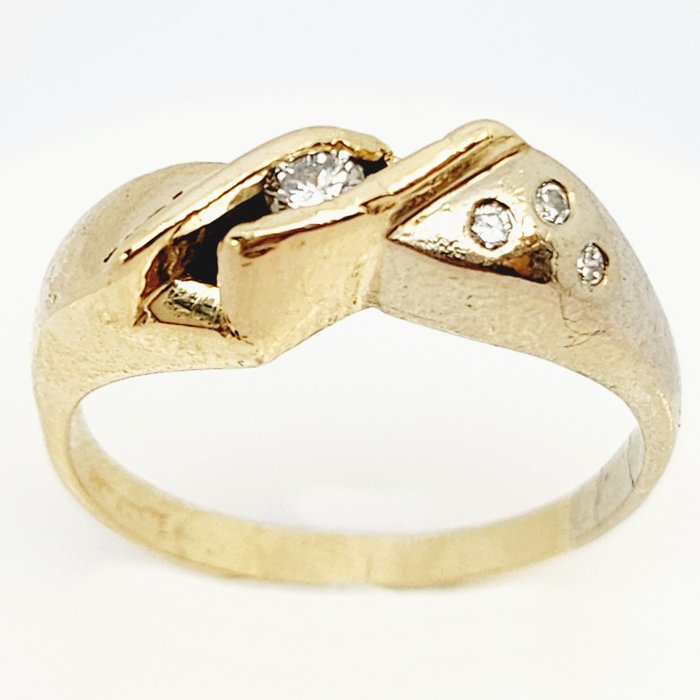 Ring Weißgold Diamant 