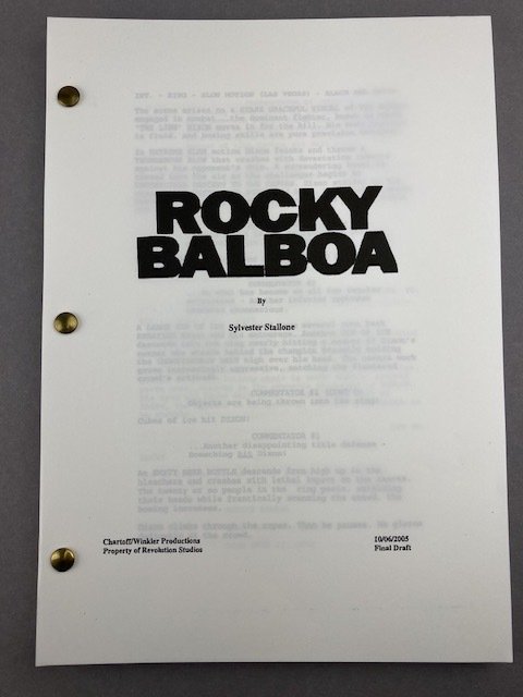 Rocky Balboa (2006) - Sylvester Stallone as Robert "Rocky" Balboa - 20th Century Fox